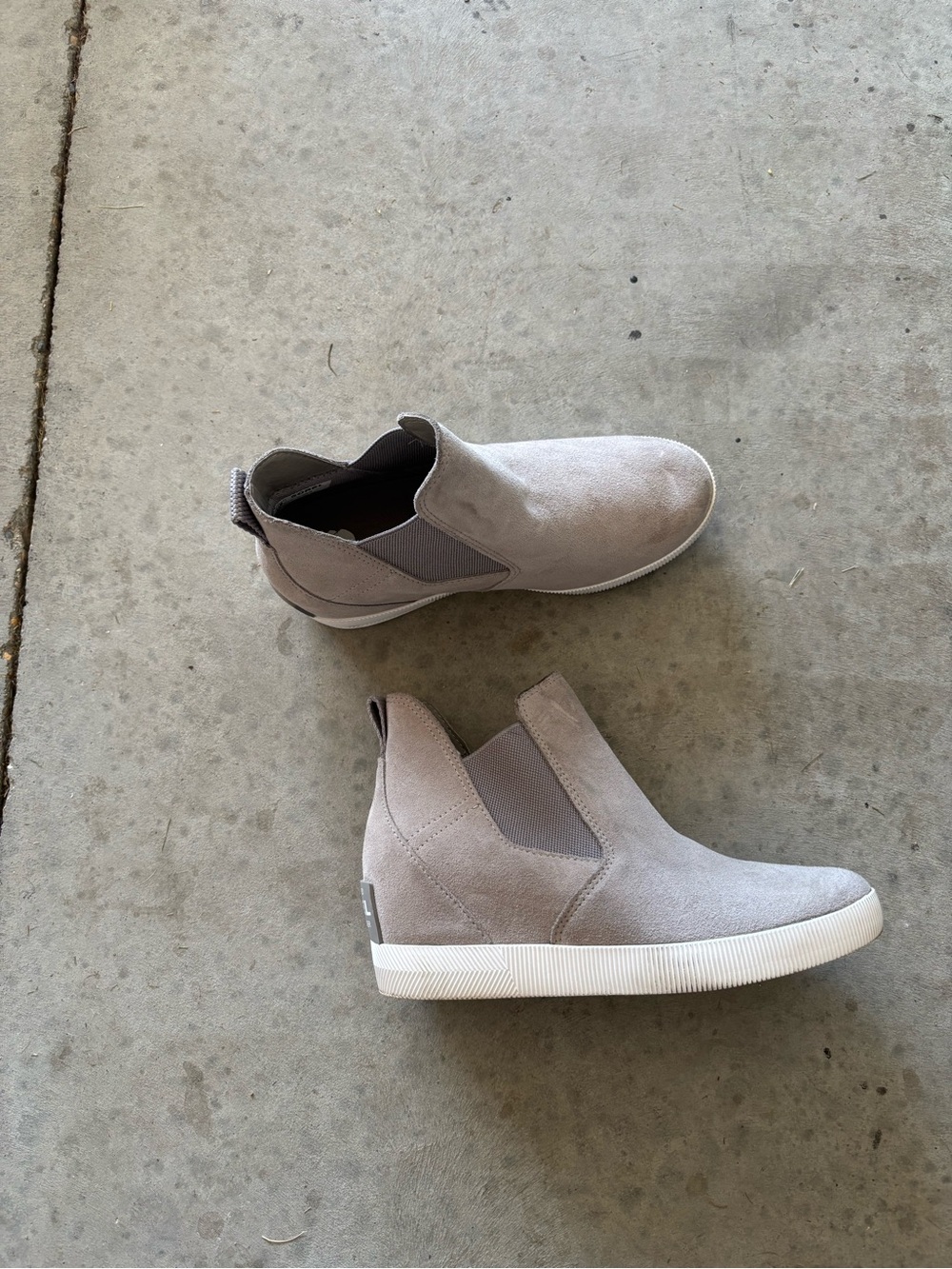 Women's Slip-On Wedge Sneaker Boot